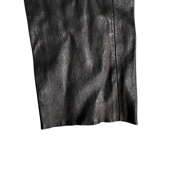 Oakwood Leather Pants, Size 36FR, Black L32 inch, US2-4 - Picture 5 of 9